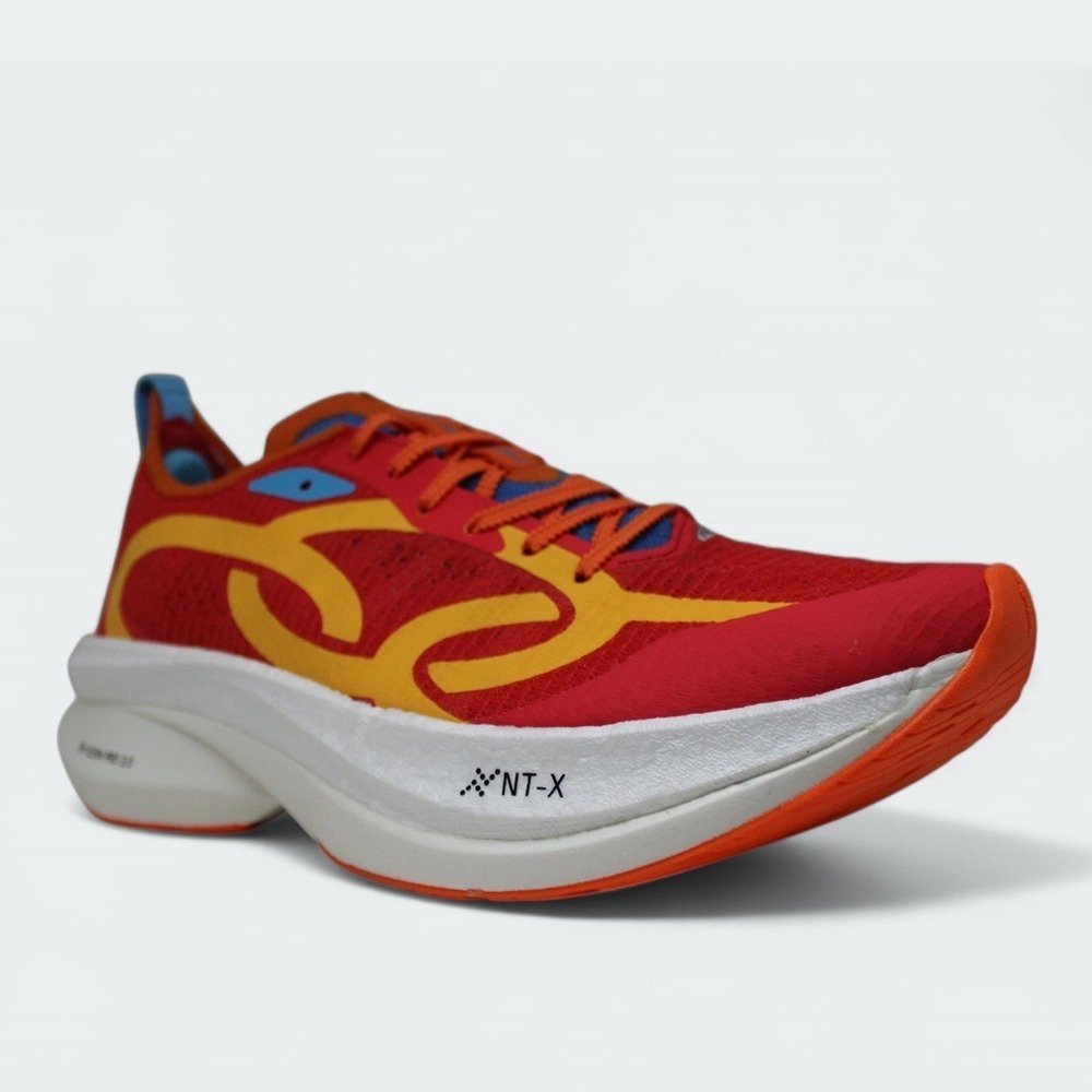 Tenis Corre Grafeno 3 - masculino - vermelho e laranja Vermelho 2