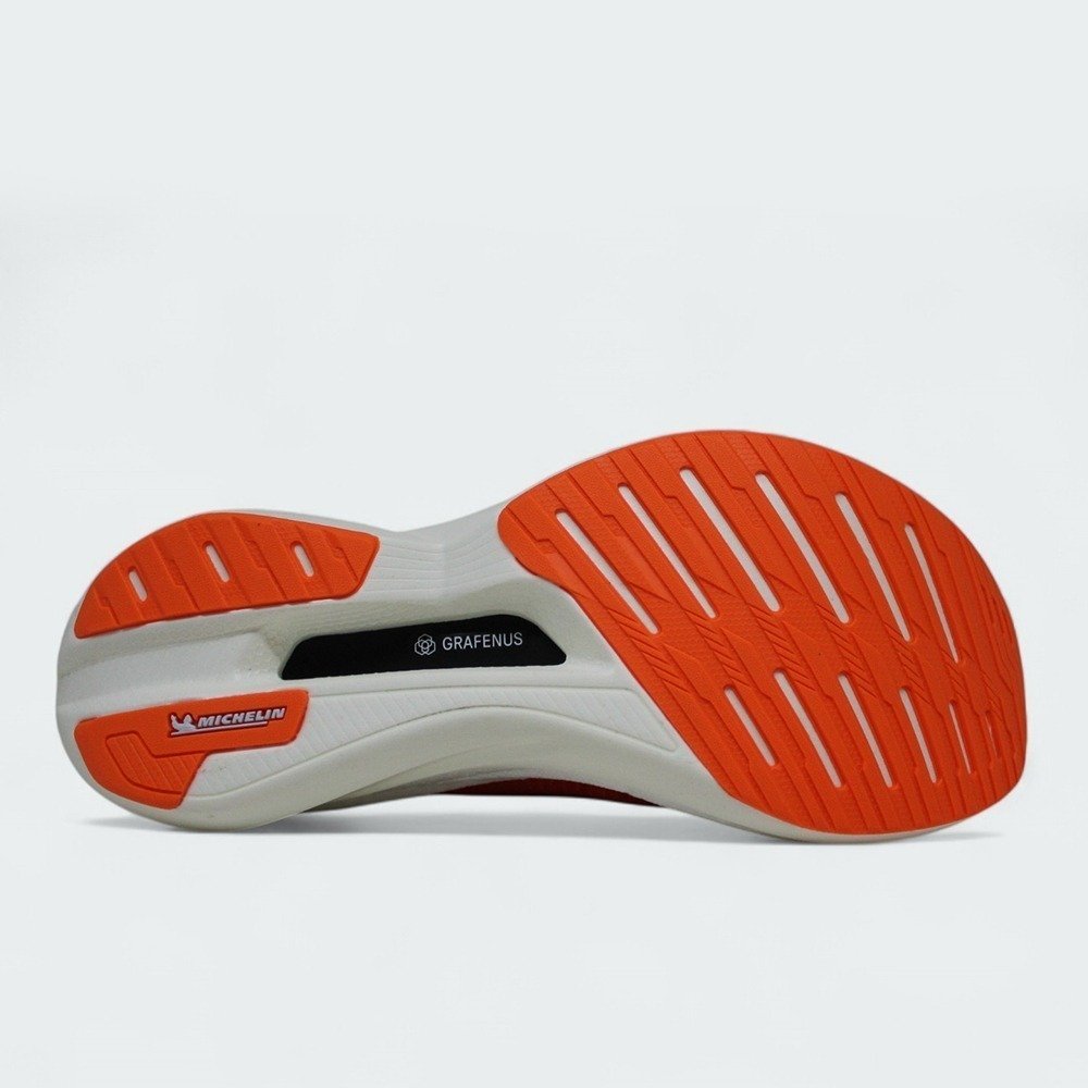Tenis Corre Grafeno 3 - masculino - vermelho e laranja Vermelho 4