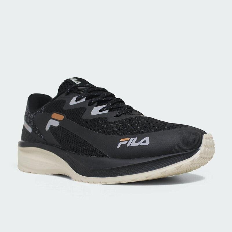 Tenis Fila Spritz - feminino - preto e branco Preto 2