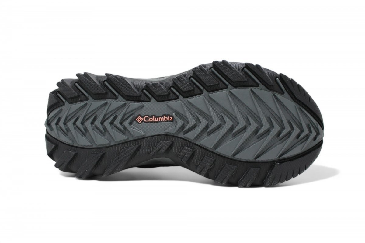 Bota Columbia Strata Trail Mid Wp - feminino - preto e  rosa Preto 4