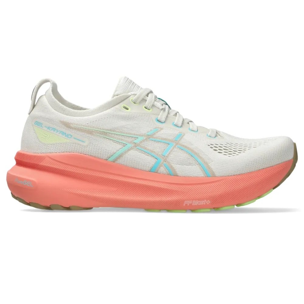 Tênis Asics Gel-Kayano 31 - feminino - bege e rosa