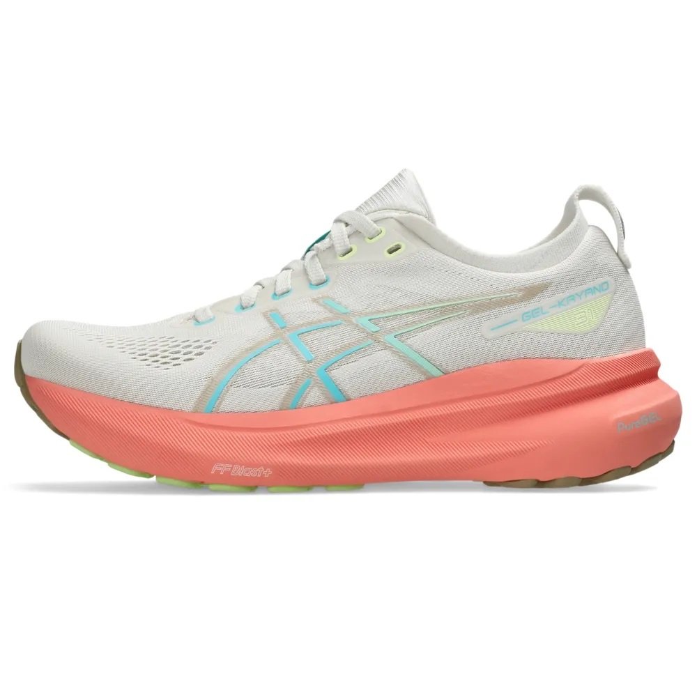 Tênis Asics Gel-Kayano 31 - feminino - bege e rosa Branco 3