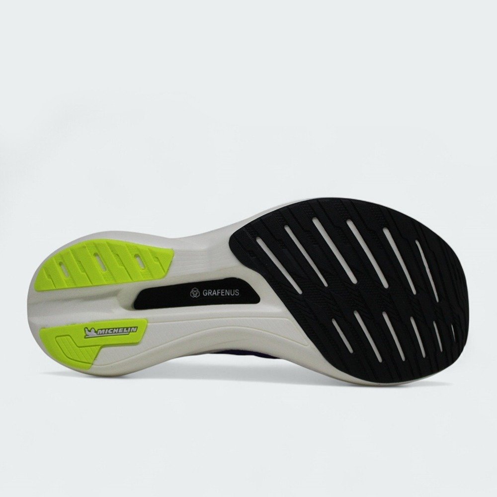 Tenis Corre Grafeno 3 - masculino - roxo e rosa  Azul 3