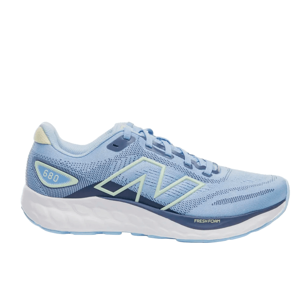 Tênis New Balance Fresh Foam 680V8 - feminino - azul e verde