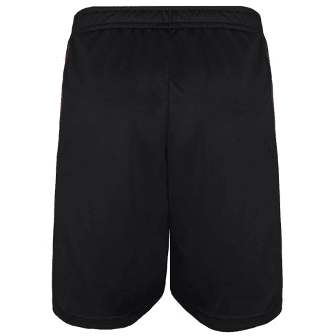 Bermuda Adidas 3 Stripes - masculino - preto e vermelho  Preto 6