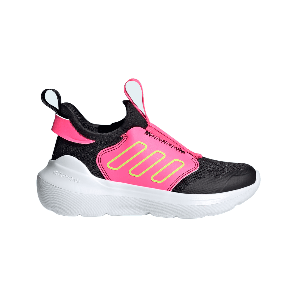 Tênis Adidas Tensaur Comfort infantil - feminino - preto e rosa