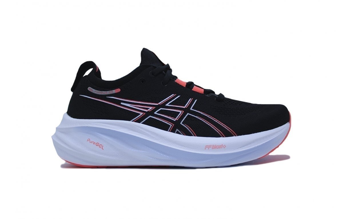Tenis Asics Gel-Nimbus 26 Sheet Rock Thunder - masculino - cinza e