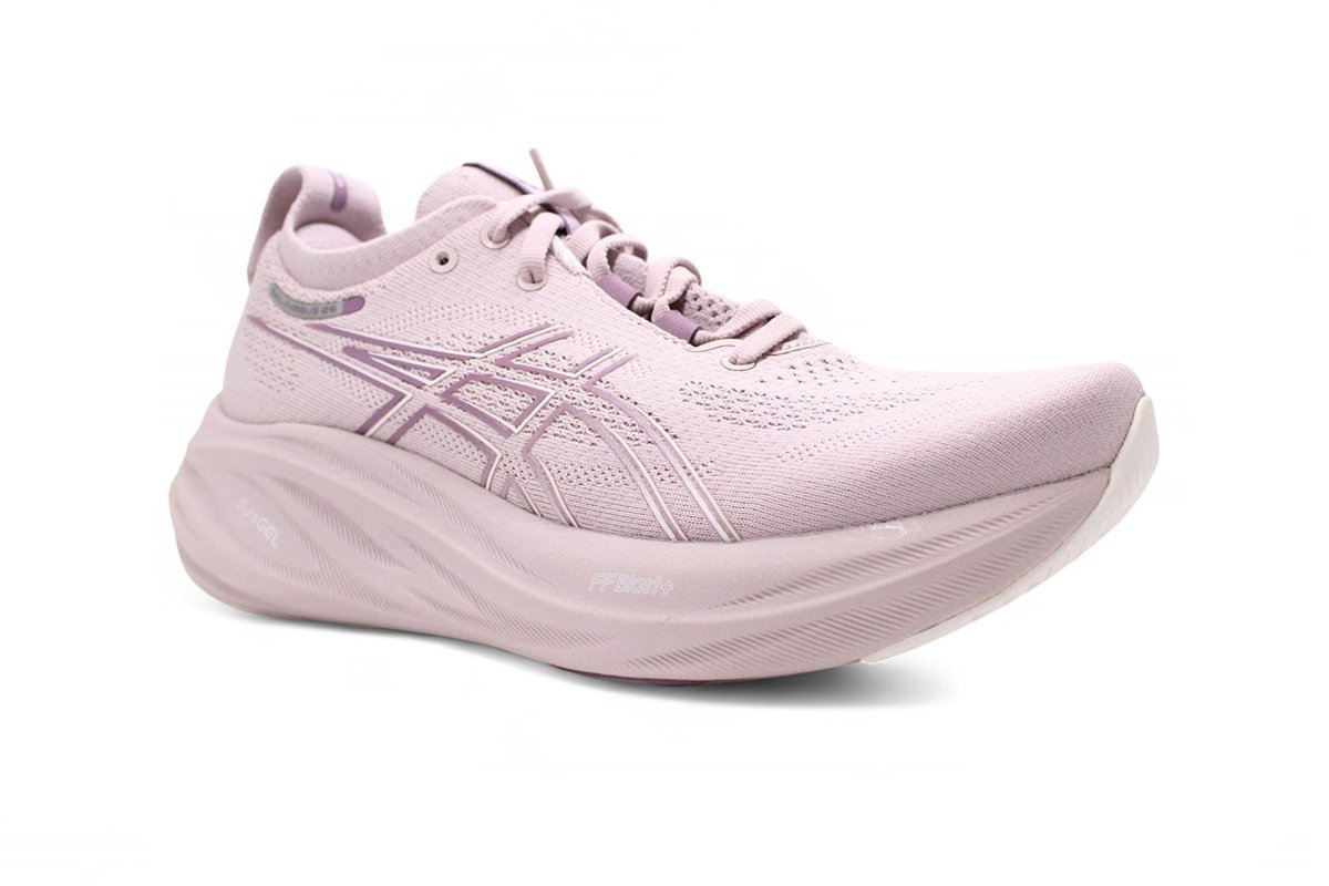 Tenis Asics Gel Nimbus 26 - feminino - rosa claro Rosa 2