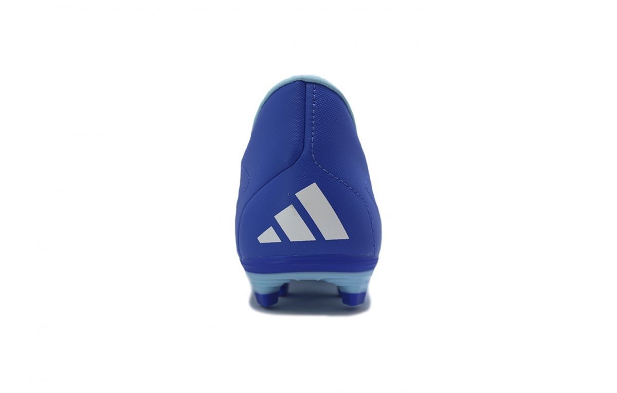 Chuteira campo Adidas Predator Accuracy - unissex - azul e branco Azul 4