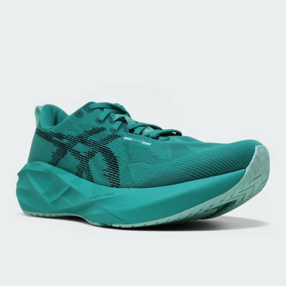 Tenis Asics Novablast 5 - masculino - verde Verde 2