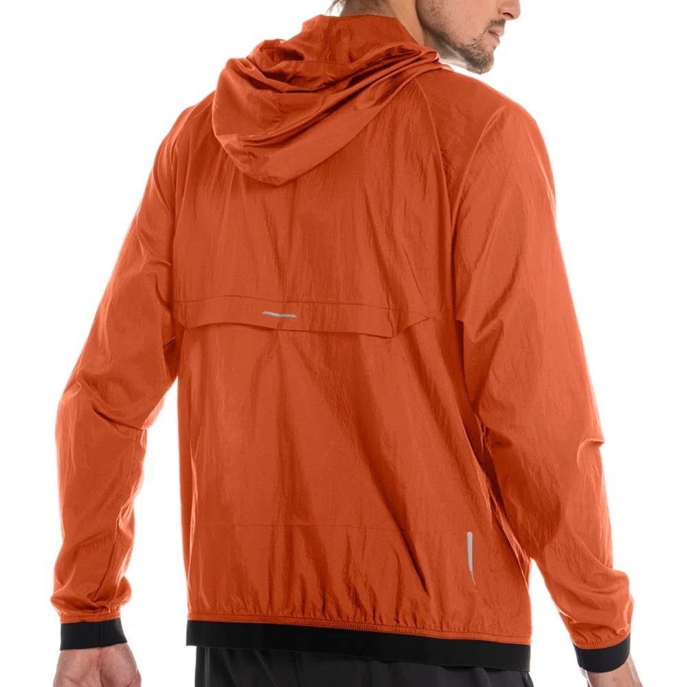 Jaqueta Mizuno High - masculino - laranja e preto Laranja 2