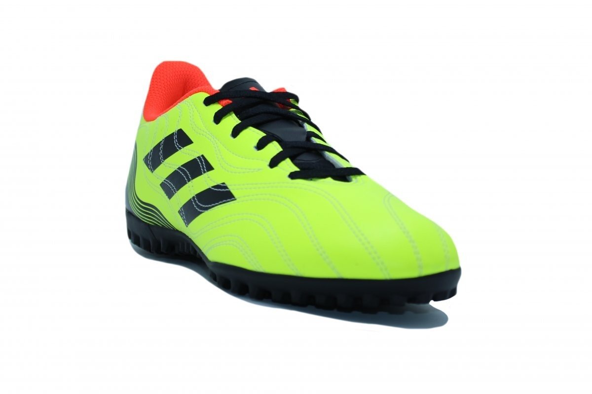 Chuteira society Adidas Copa 21 4 - unissex - amarelo fluor Amarelo 2