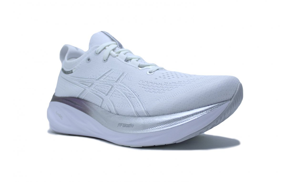 Tenis Asics Gel Nimbus 26 Platinum - feminino - branco Branco 2