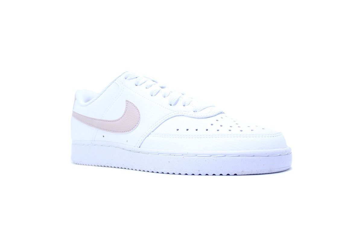 Tenis Nike Court Vision Lo Be - feminino - branco e rosa Branco 2