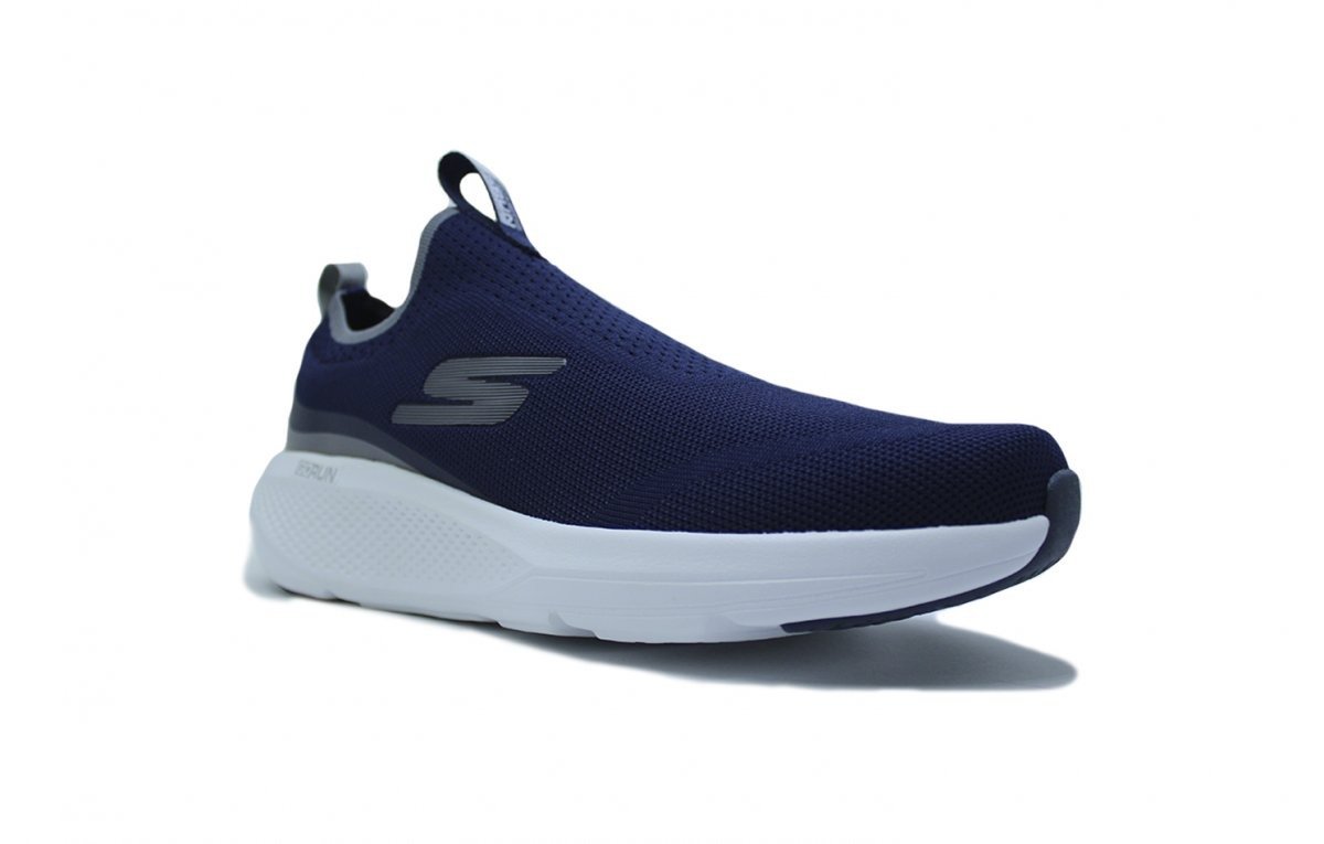 Tenis Skechers Go Run Elevate Upraise - masculino - azul marinho e branco Azul Marinho 2