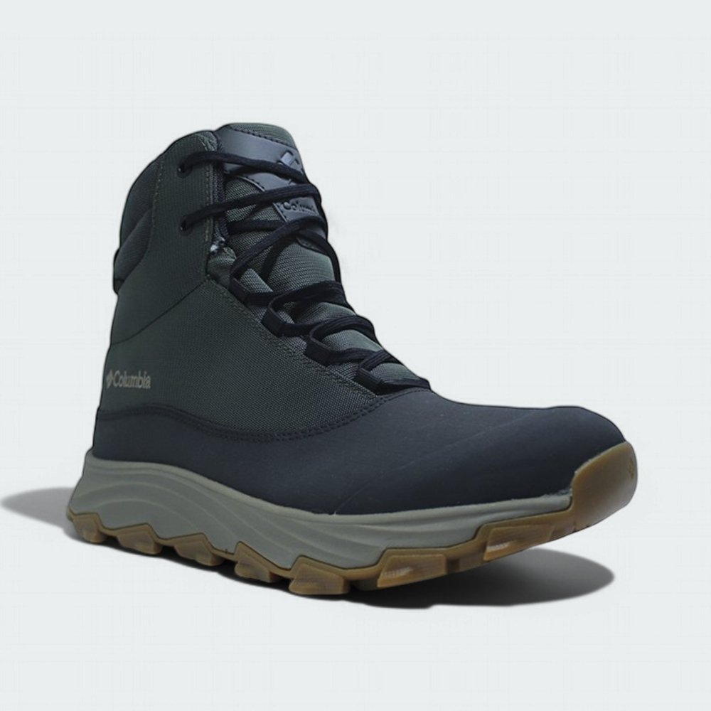 Tenis Columbia Expeditionist - masculino - verde e cinza Cinza 2