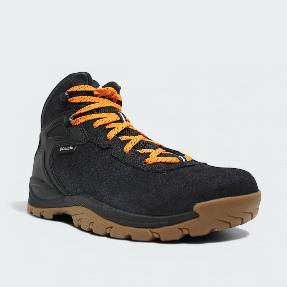 Bota Columbia Newton Ridge Bc - masculino - preto e laranja Preto 2