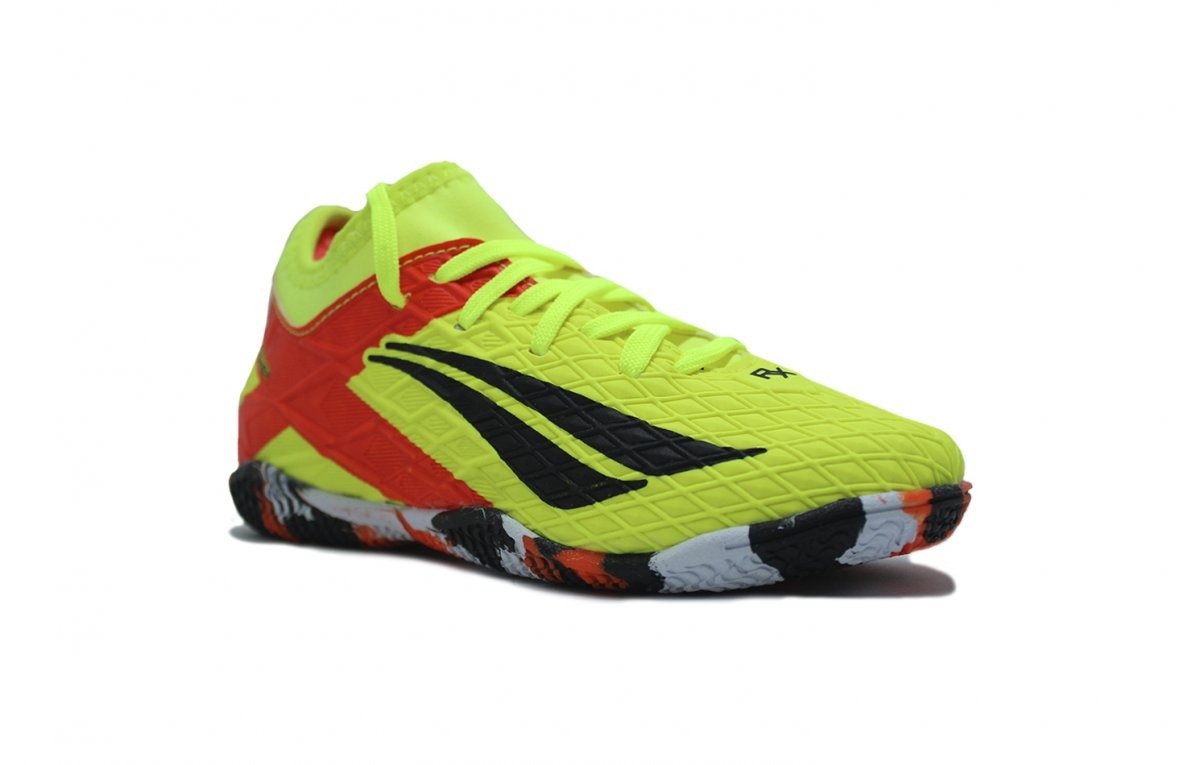 Chuteira futsal Penalty Rx Locker Kids infantil - unissex - amarelo e preto Amarelo 2