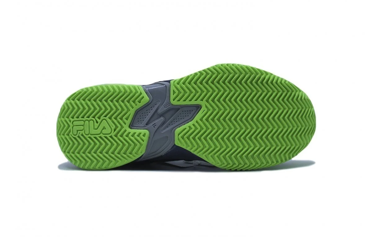 Tenis Fila Float Verve Clay - masculino - azul marinho e verde Azul Marinho 4