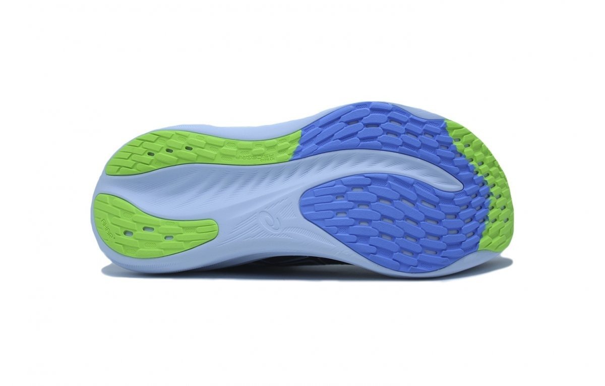 Tenis Asics Gel Nimbus 26 - masculino - azul marinho e verde Azul Marinho 4