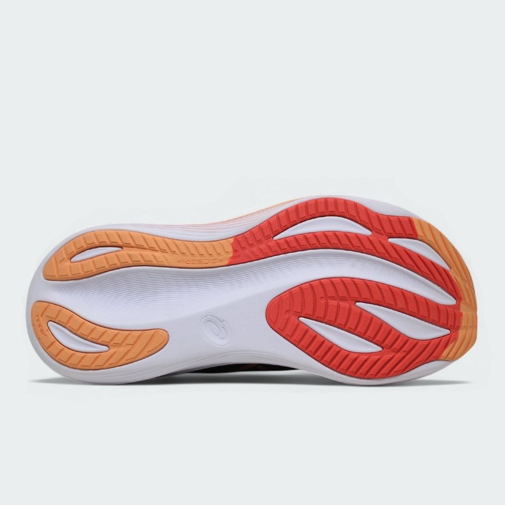 Tenis Asics Gel Nimbus 27 - masculino - cinza e laranja Preto 4