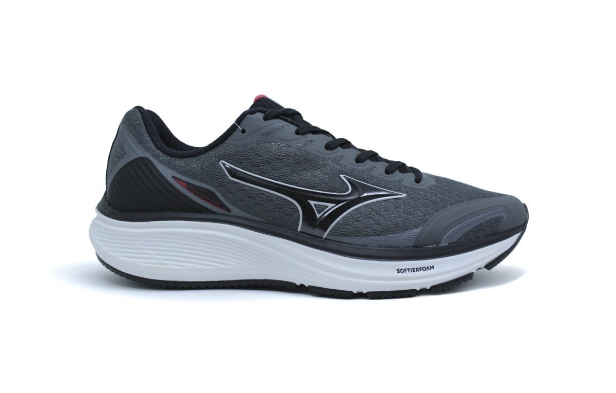 Tenis Mizuno Atlantis - masculino - chumbo