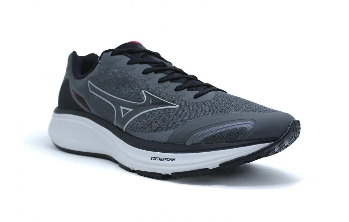 Tenis Mizuno Atlantis - masculino - chumbo Cinza 2