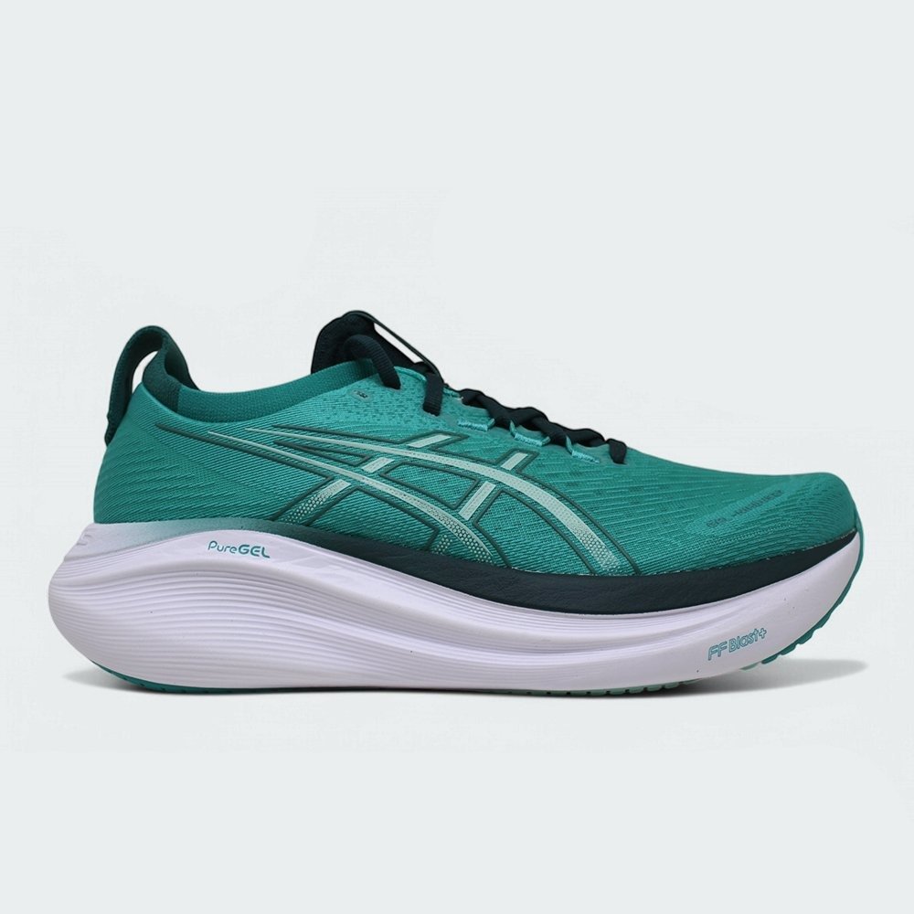 Tenis Asics Gel Nimbus 27 - masculino - verde