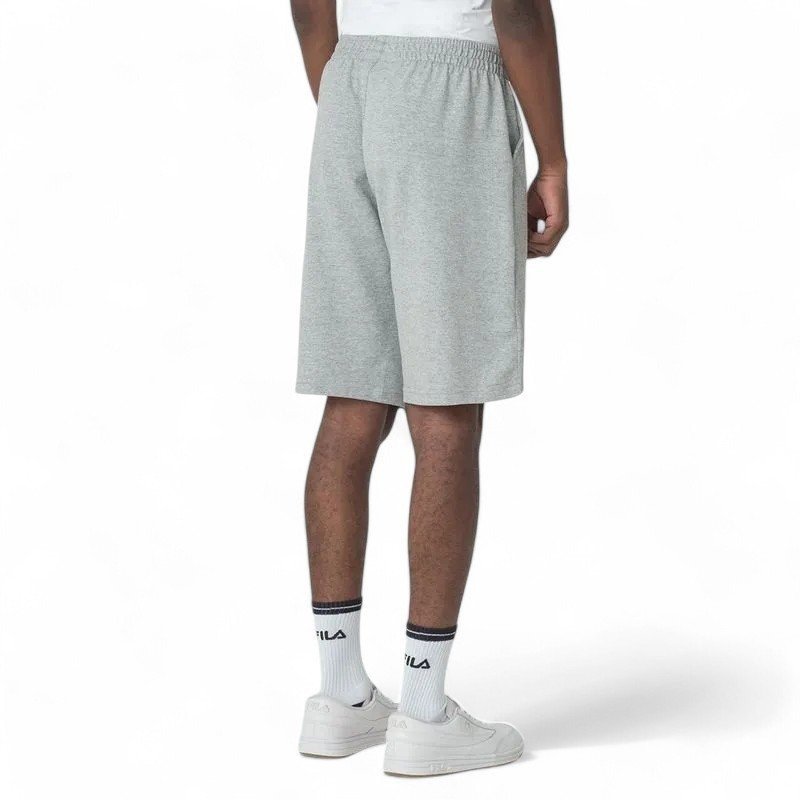 Bermuda Fila Practical Logo Outline Light - masculino - cinza Cinza 2