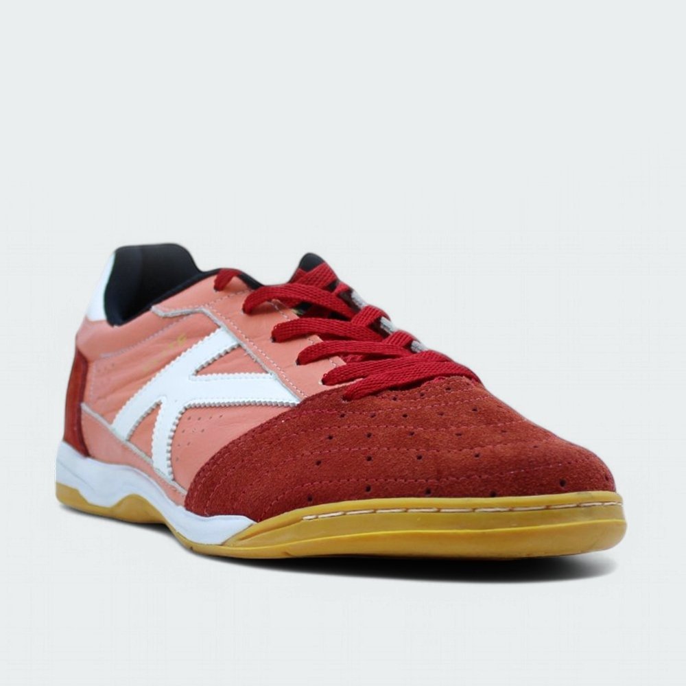 Tenis futsal/indoor Kelme Elite Fs - unissex - coral e vermelho Vermelho 2