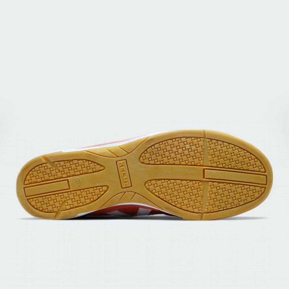Tenis futsal/indoor Kelme Elite Fs - unissex - coral e vermelho Vermelho 4