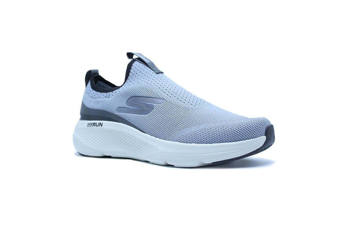 Tenis Skechers Go Run Elevate - masculino - cinza e preto Cinza 2
