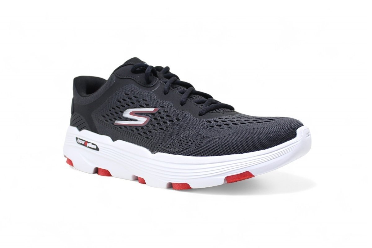 Tenis Skechers Go Run 7.0 - masculino - preto e branco Preto 2