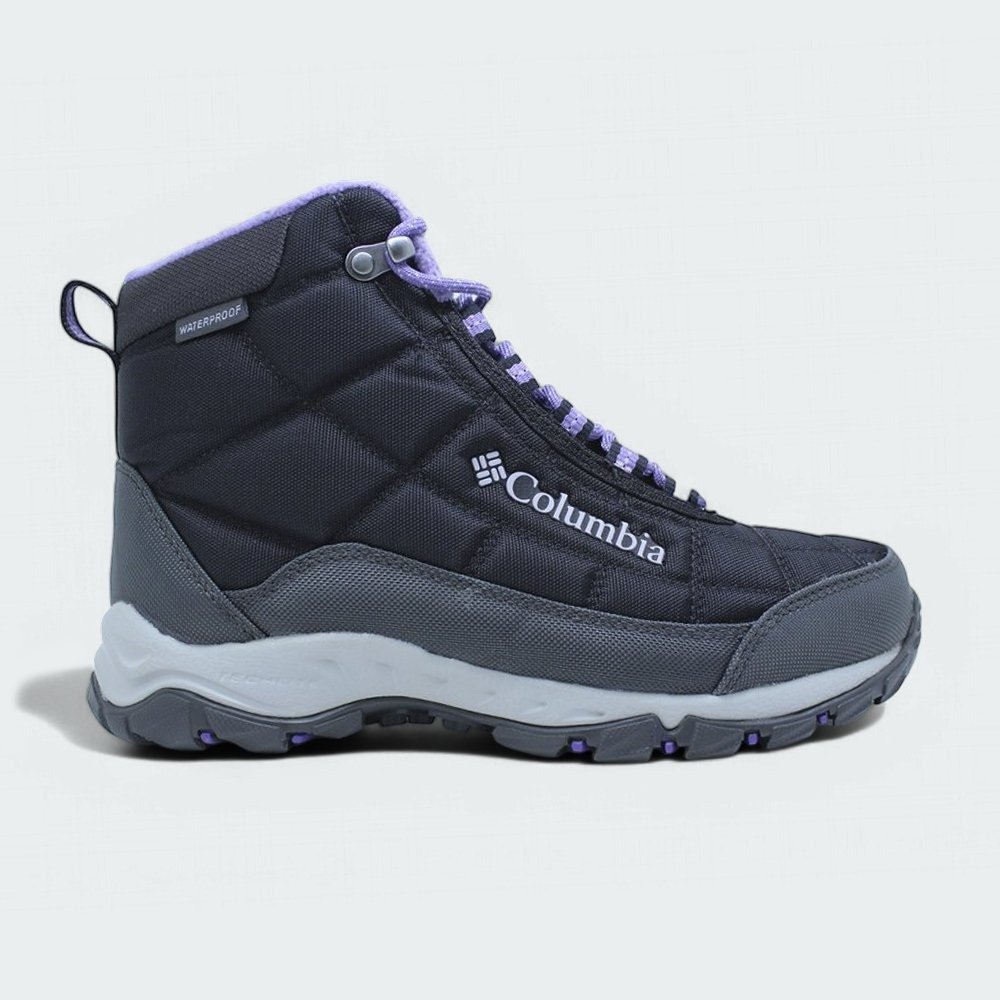 Bota Columbia Firecamp Boot - feminino - preto e roxo