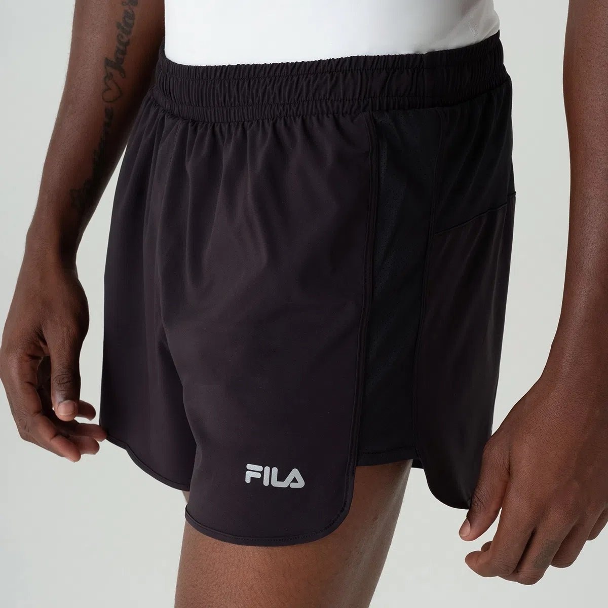 Short Fila Performance Curve 3 Ii - masculino - preto