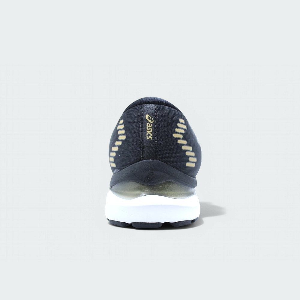 Tenis Asics Gel Meteora - masculino - preto e dourado Preto 3