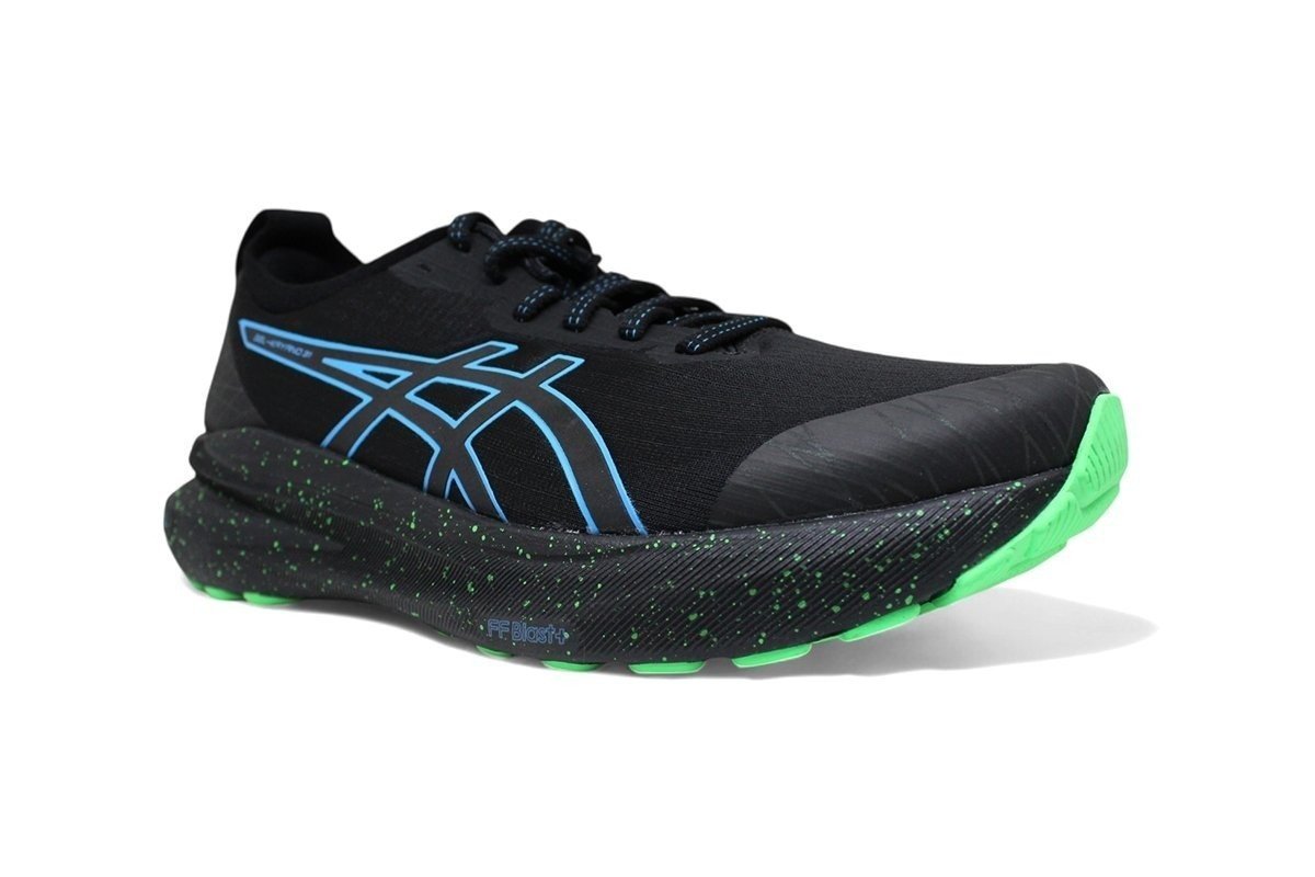 Tenis Asics Gel Kayano 31 Lite-Show - masculino - preto e azul claro Preto 2