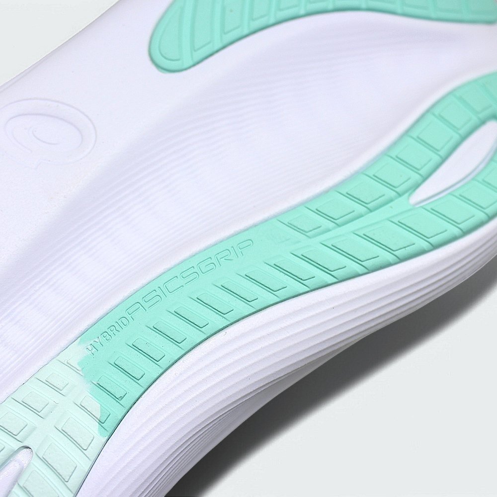 Tenis Asics Gel Nimbus 27 - feminino - cinza e verde Cinza 7