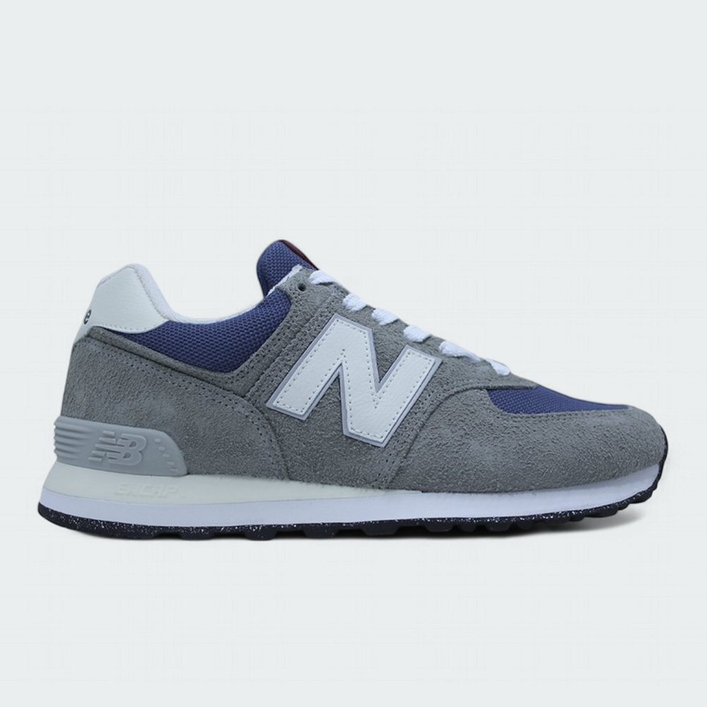 Tenis New Balance 574v2 - masculino - cinza e azul marinho