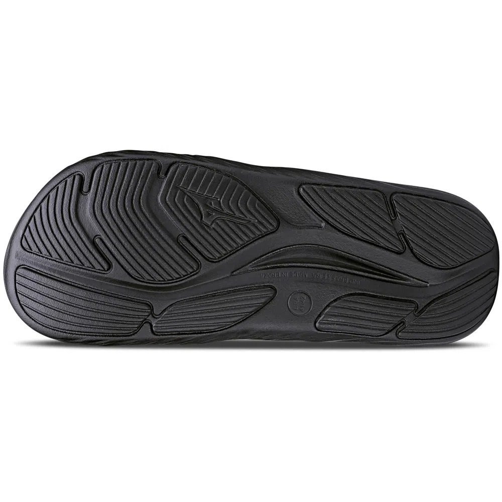 Chinelo Mizuno Slide Enerzy - masculino - branco e preto Branco 3