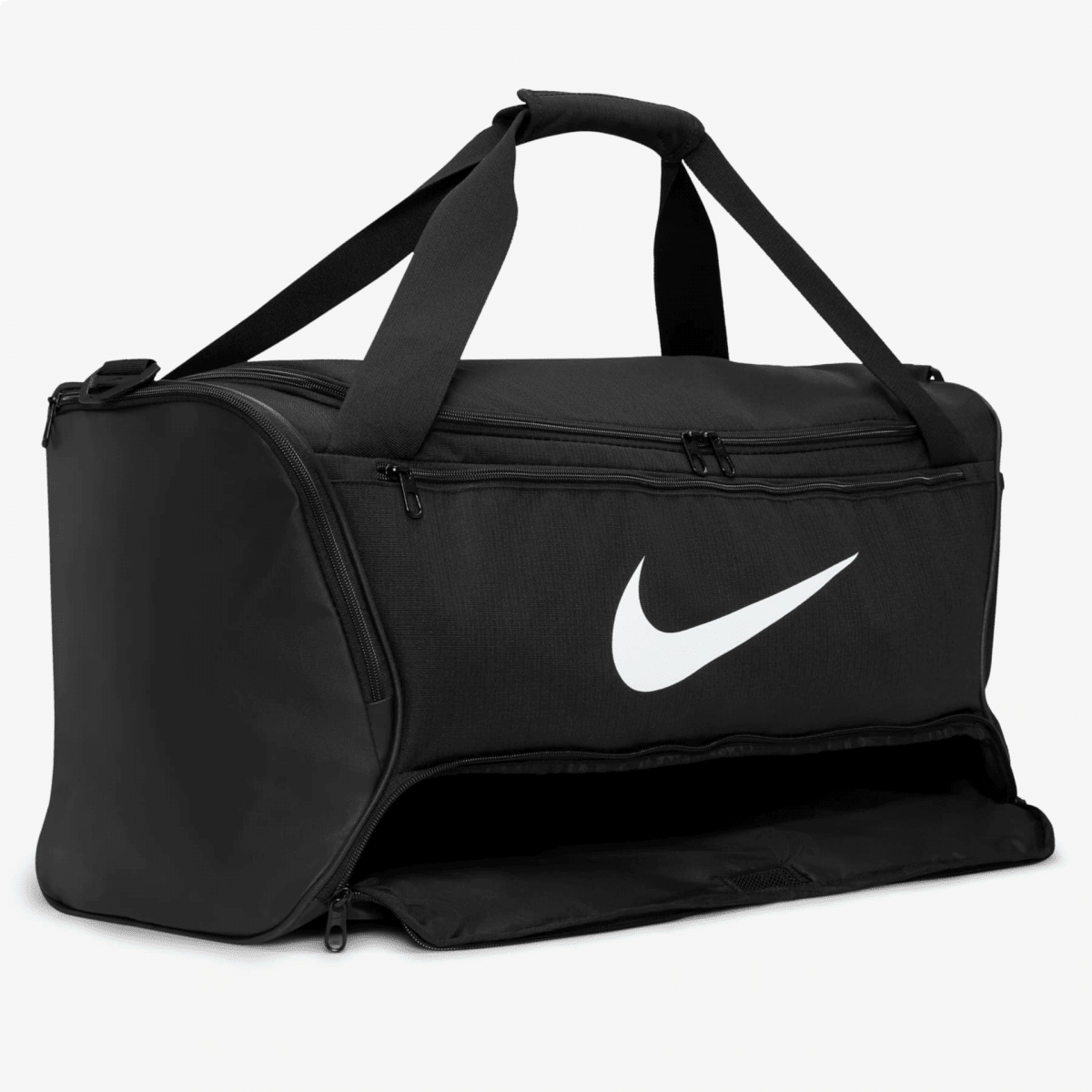 Bolsa Nike Brasilia 60 litros - unissex - preto e branco Preto 3