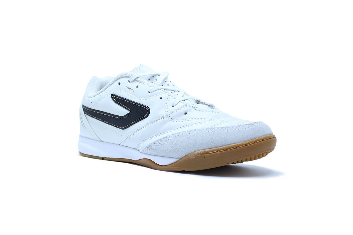 Chuteira futsal Topper Maestro Pro Iv - unissex - branco e preto Branco 7