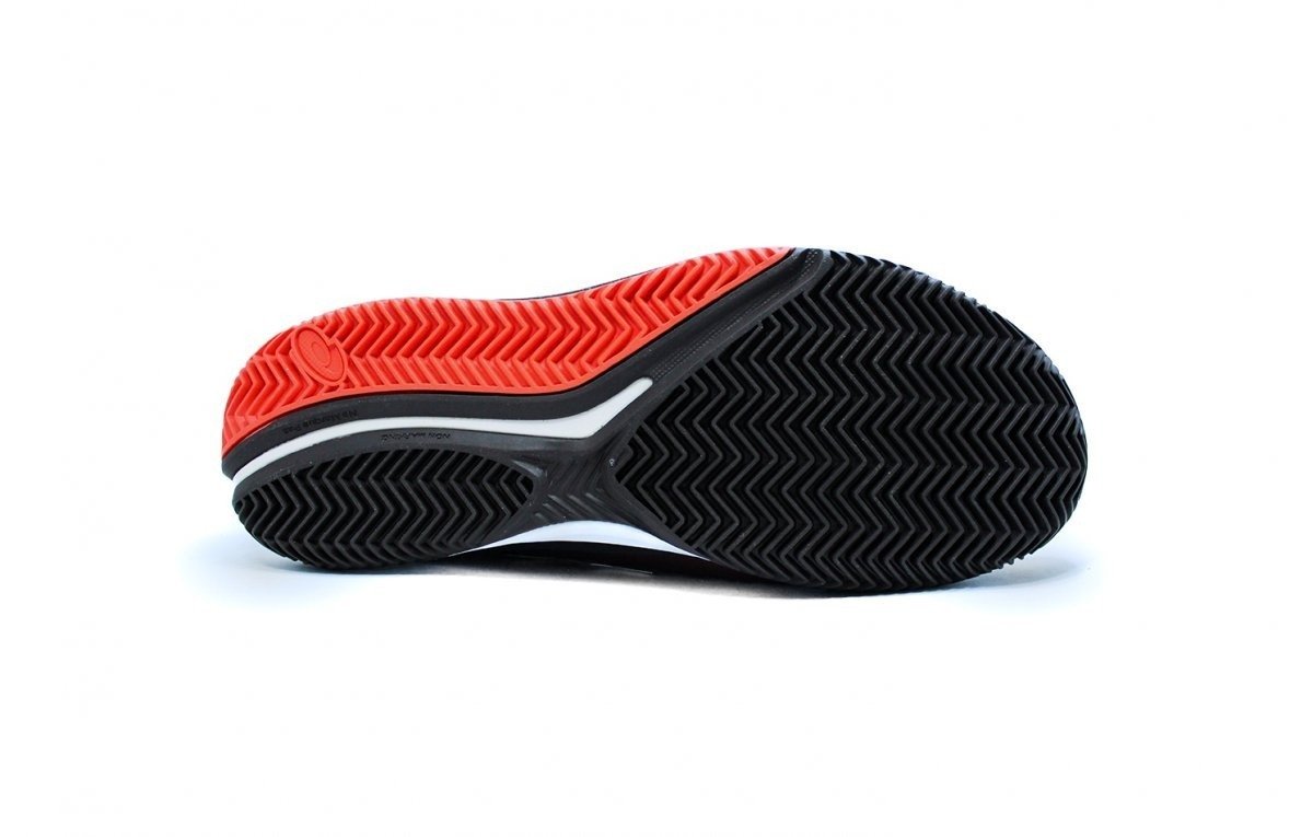 Tenis Asics Gel Resolution 9 Clay Antique - masculino - bordo e branco Vermelho 4