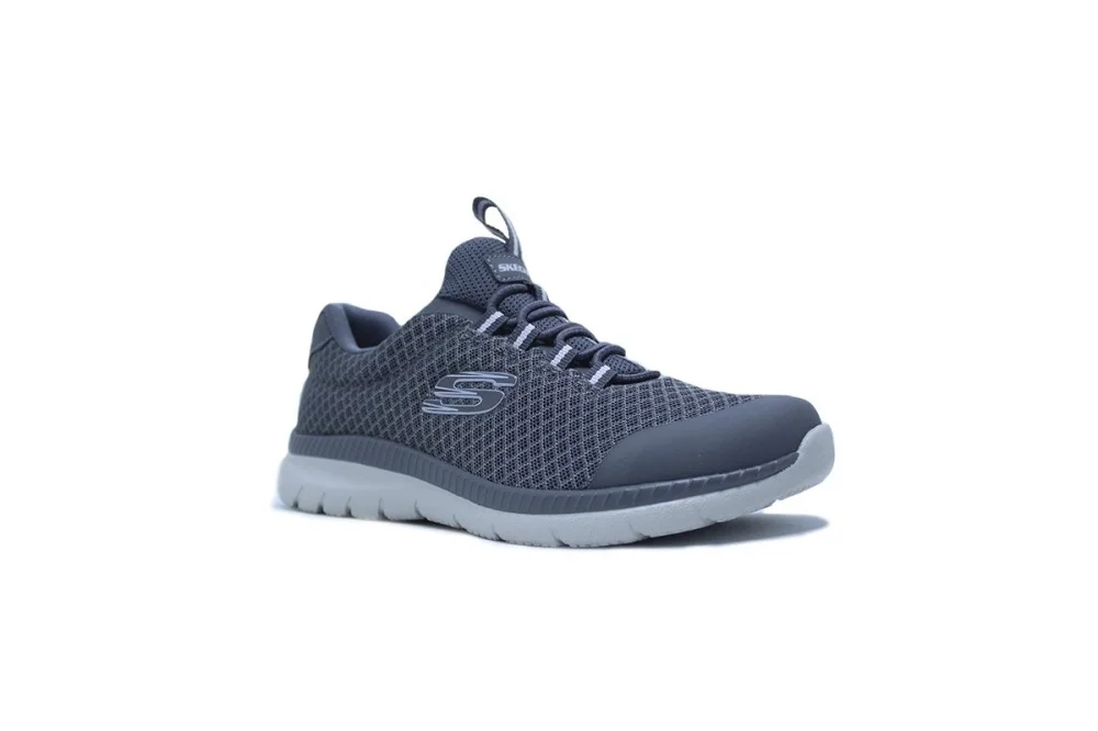 Tenis Skechers Bountiful infantil - masculino - cinza Cinza 2