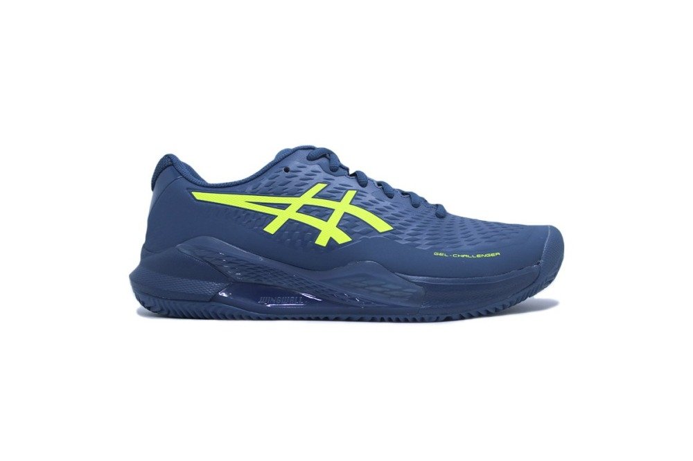 Tenis Asics Gel-Challenger 14 Clay - masculino - azul marinho e verde