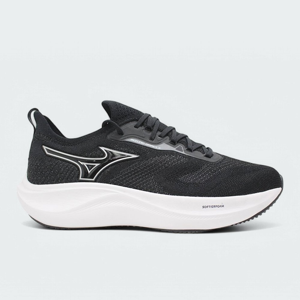 Tenis Mizuno Oracle - masculino - preto e branco