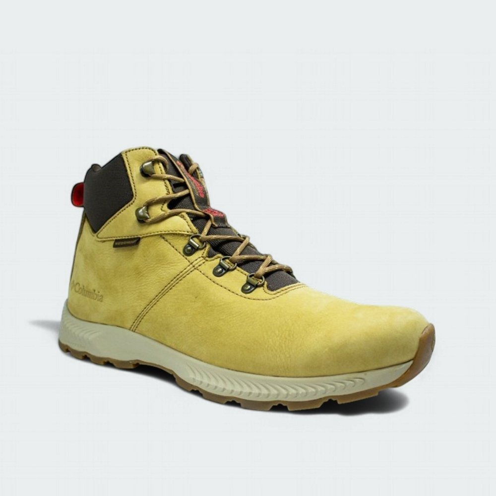 Bota Columbia Landroamer Explorer Nb Wp - masculino - amarelo queimado Amarelo 2