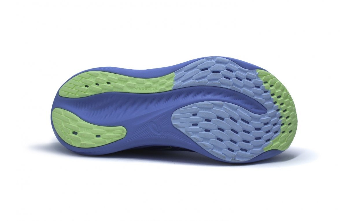 Tenis Asics Gel Nimbus 26 - feminino - azul e verde Azul 4