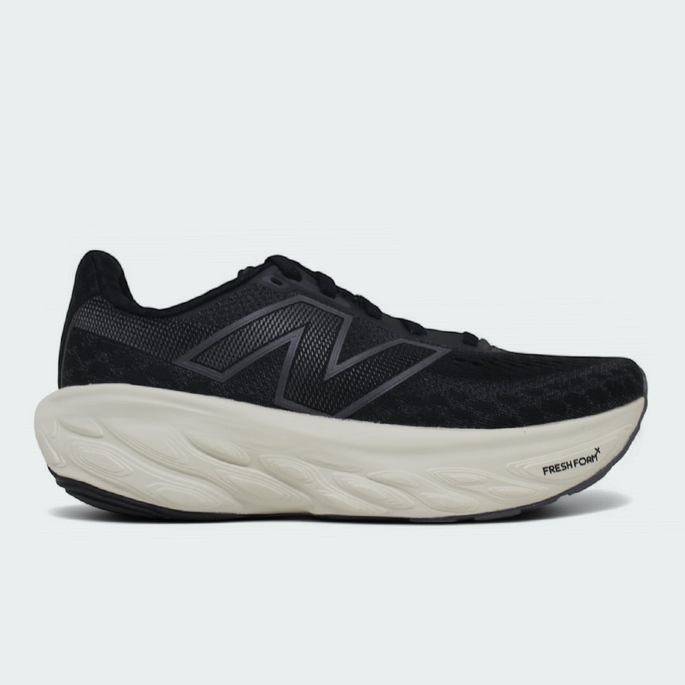 Tenis New Balance Fresh Foam X 1080 V14 - feminino - preto e bege