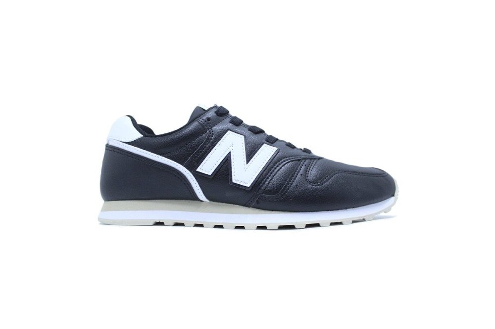 Tenis New Balance 373v2 - masculino - preto e branco